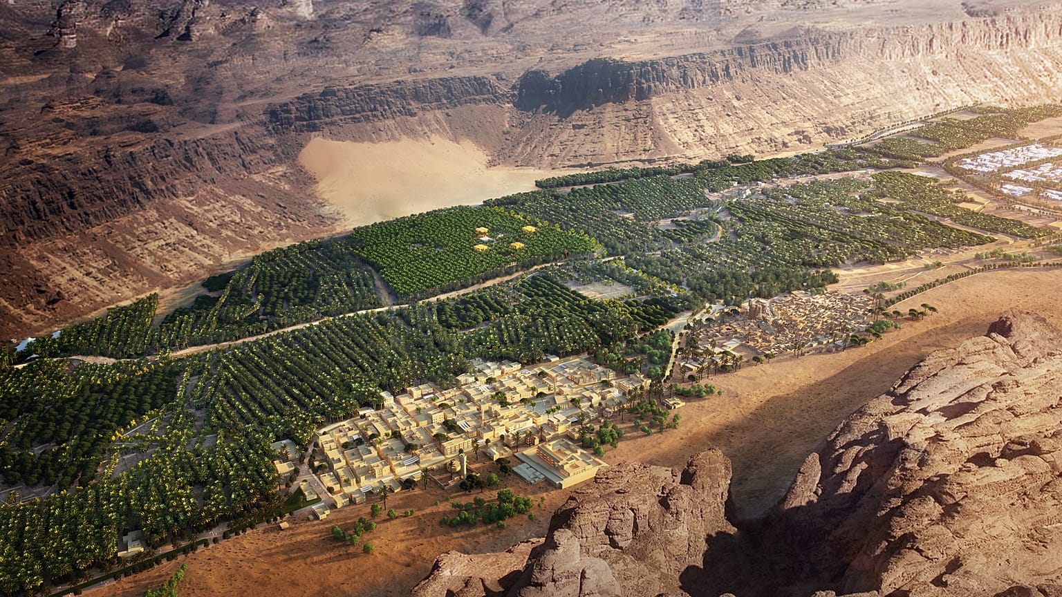 La Città Vecchia di AlUla – Veduta panoramica