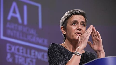 EU Commission Vice President Vestager.