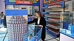 Supermarkt als Kunstraum: London Design Museum schlägt Pandemie ein Schnippchen