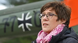 German defence minister Annegret Kramp-Karrenbauer has said she wants to help bring potentially endangered Afghan employees of her country's military to Germany