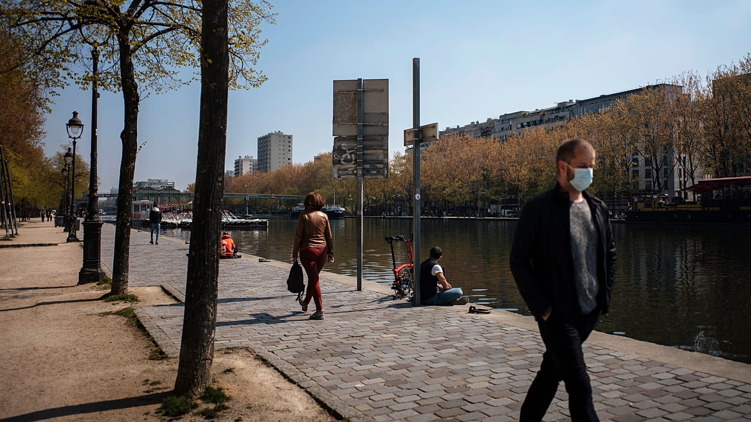 France has been in a national semi-lockdown since April 3.