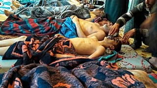  اتهام النظام السوري بشن هجمات باستخدام غاز الأعصاب السارين في خان شيخون عام 2017 /4 أبريل / نيسان 2017