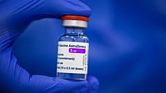  vial of Astrazeneca's active ingredient against Corona