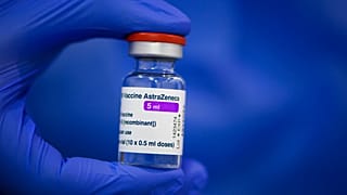  vial of Astrazeneca's active ingredient against Corona