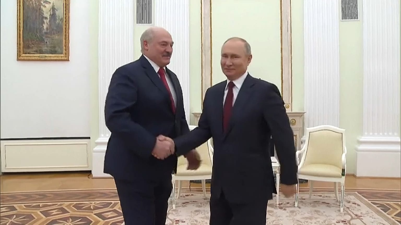 Putin está pronto para receber o presidente ucraniano