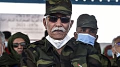 زعيم جبهة البوليساريو إبراهيم غالي 