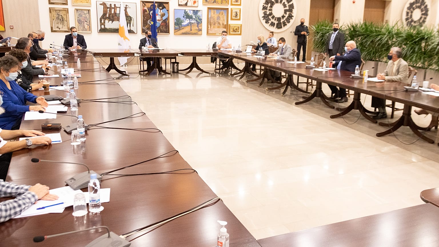 Επιστημονική Συμβουλευτική Ομάδα για τον κορωνοϊό Προεδρικό Μέγαρο, Λευκωσία,