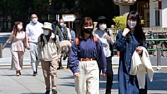 ارتفاع عدد الإصابات بالنسخ الجديدة المتحورة من فيروس كورونا في اليابان