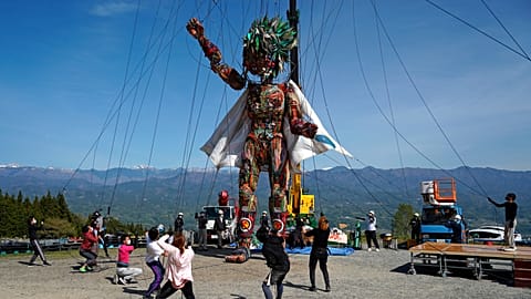 Olympics Tokyo puppet 
