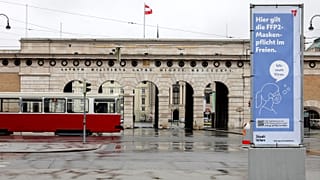 Heldenplatz in Wien, Österreich