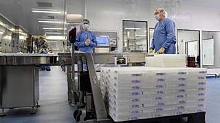 Производство вакцины Pfizer в Бельгии