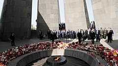Траурная церемония в Ереване