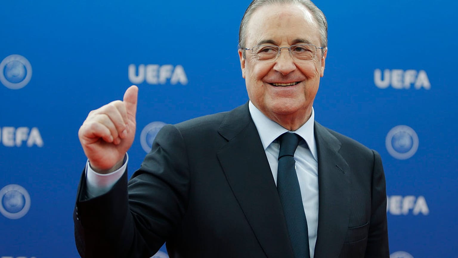 Real Madrid ve Avrupa Süper Ligi Başkanı Florentino Perez.
