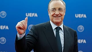 Real Madrid ve Avrupa Süper Ligi Başkanı Florentino Perez.