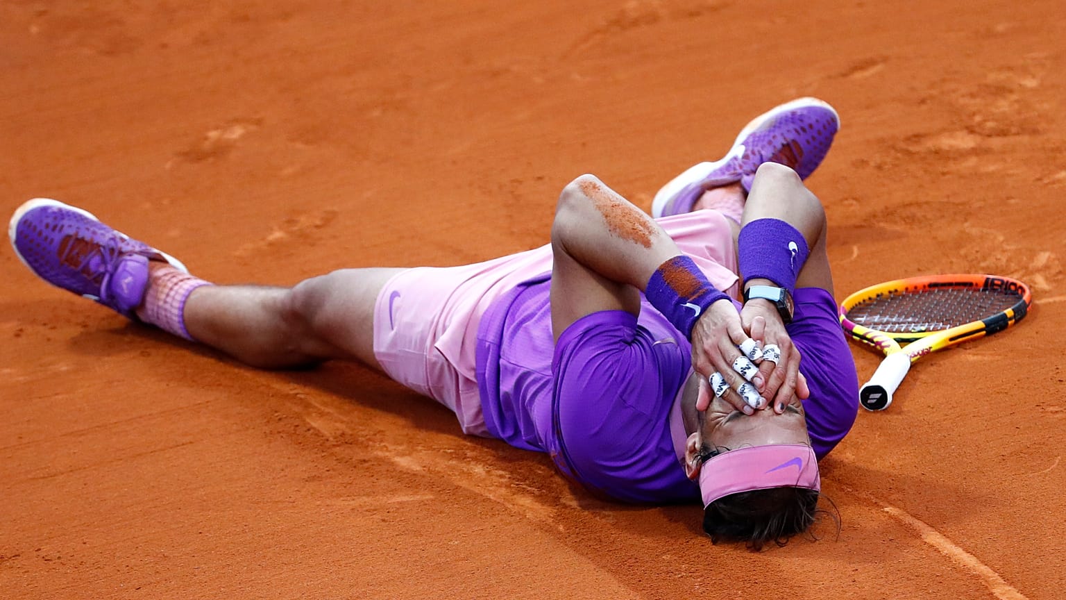 Nadal nach dem Triumph in Barcelona