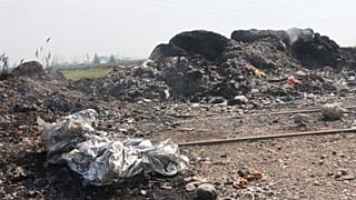 Adana'da ithal plastik atıklar