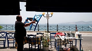 Virus Outbreak Greece Tourism