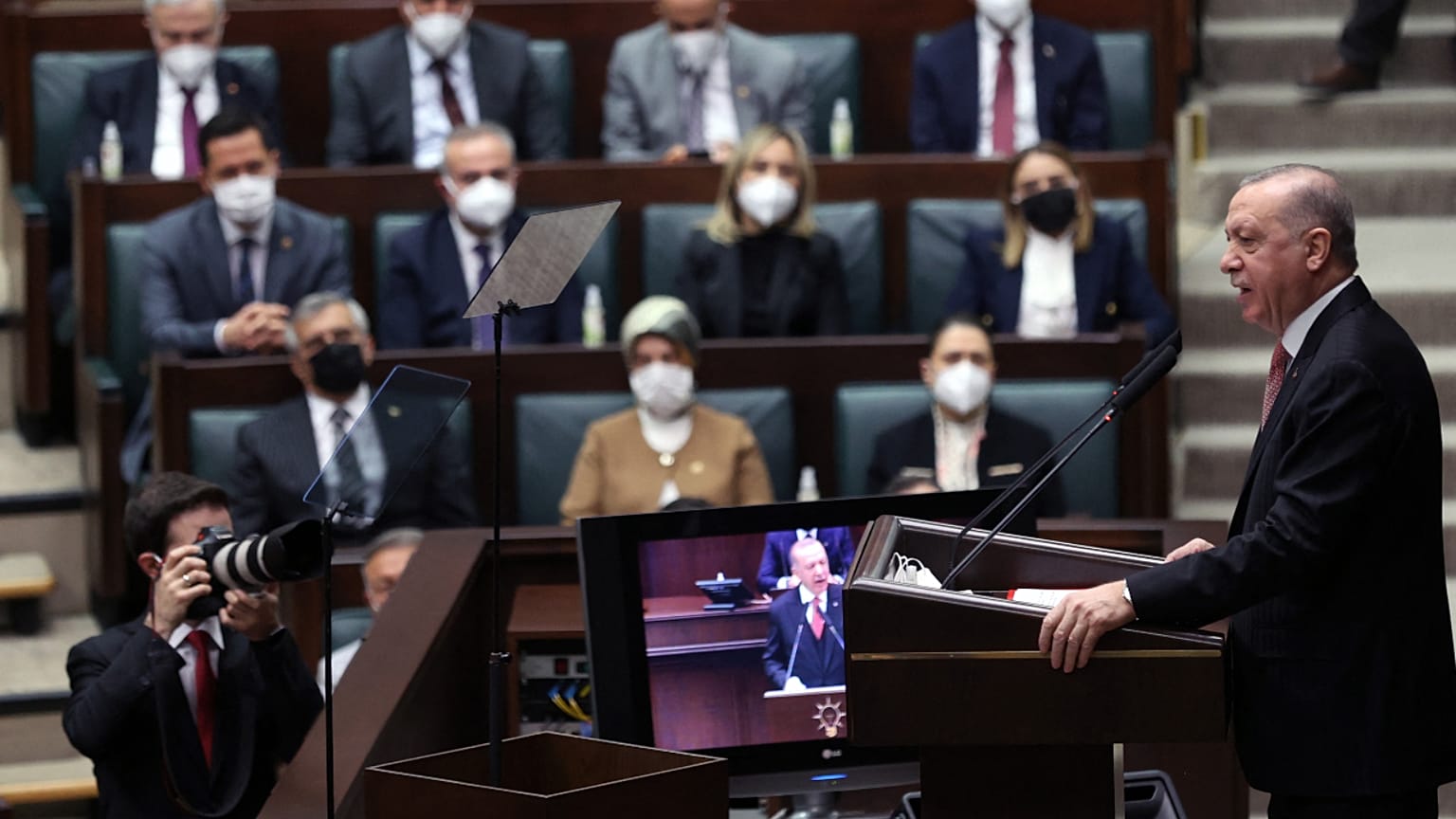 الرئيس التركي رجب طيب إردوغان