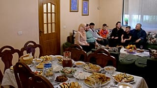 وجبة إفطار خلال شهر رمضان