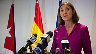 Tourism Minister Reyes Maroto is standing as a candidate in Madrid's regional elections.