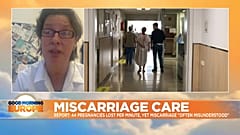 Prof. Siobhan Quenby, co-author of the Lancet report, speaking to Euronews on Tuesday, April 27, 2021