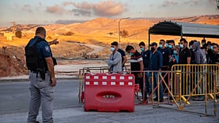 check point israel palestine conflict 