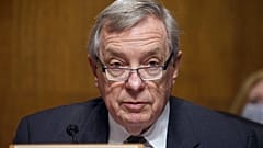 Sen. Dick Durbin, D-Ill., makes his opening statement during a hearing of the Senate Judiciary Subcommittee on Privacy, Technology, and the Law, on Capitol Hill
