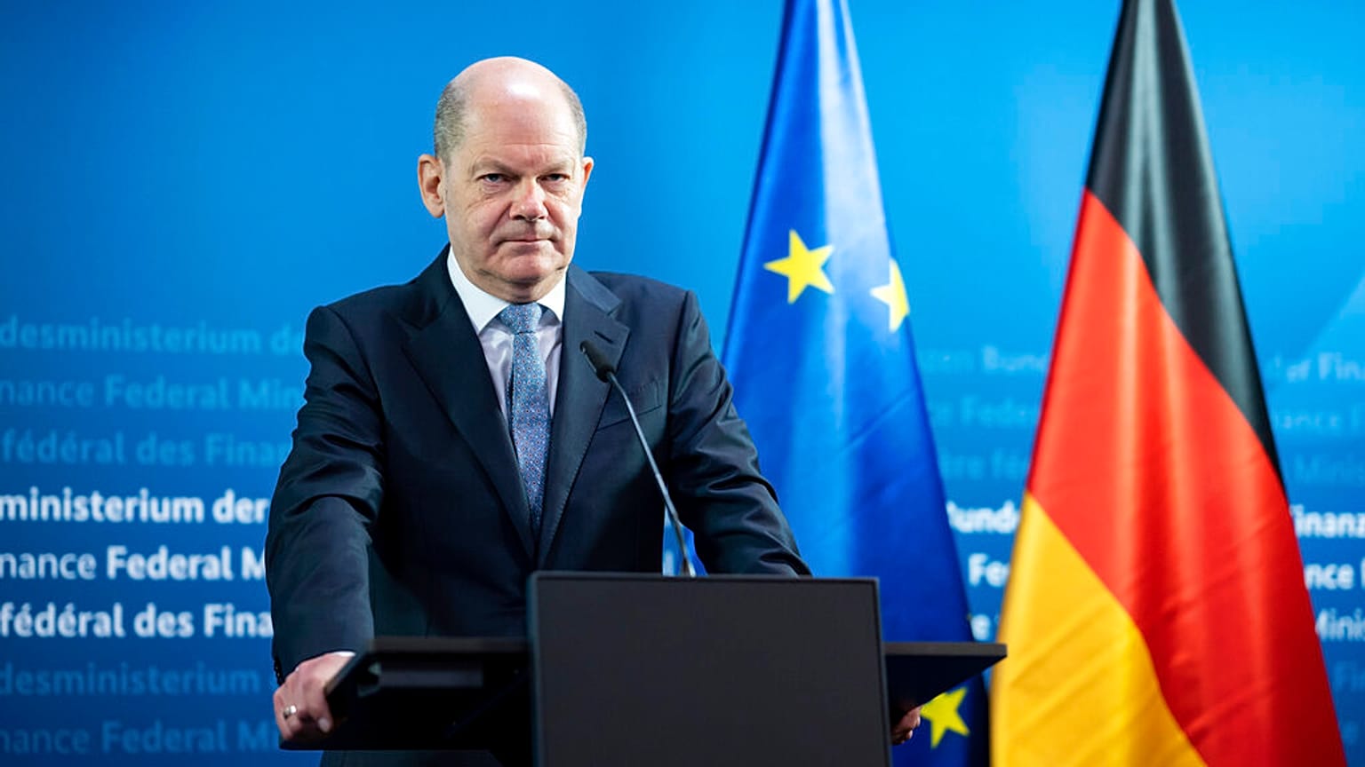 Almanya Maliye Bakanı Olaf Scholz.