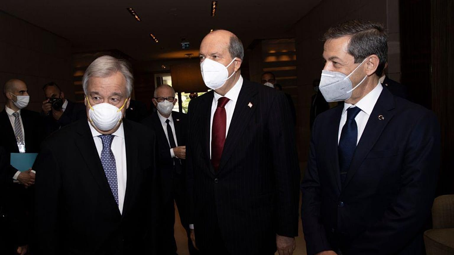 BM Genel Sekreteri Antonio Guterres, KKTC Cumhurbaşkanı Ersin Tatar