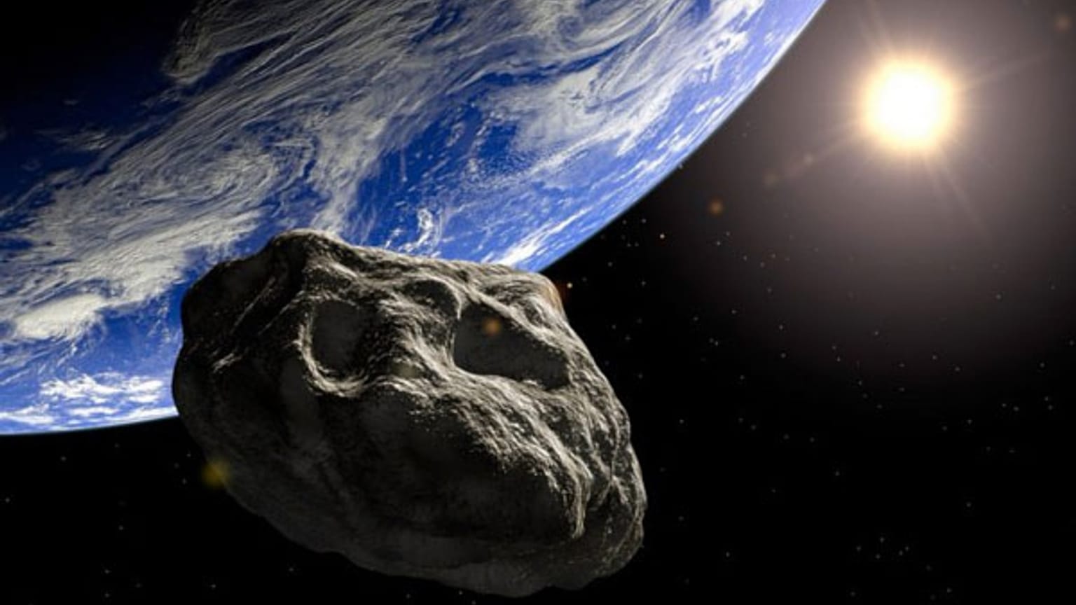 Asteroit ilüstrasyonu