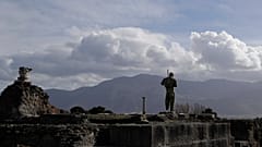 Una foto d'archivio del Parco Archeologico di Pompei