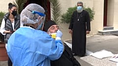 Rapid Test σε ιερέα στον Άγιο Αντώνιο Πατησίων