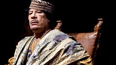 الزعيم الليبي الراحل معمر القذافي