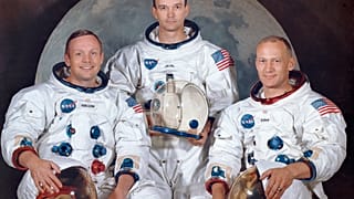 Neil Armstrong , Michael Collins und Edwin E. "Buzz" Aldrin