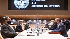 Φωτό από την άτυπη πενταμερή για το Κυπριακό