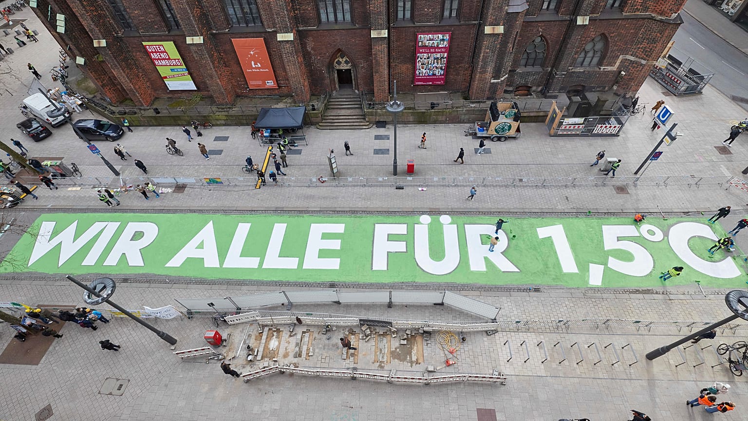 Klimaprotest in Hamburg im März 2019