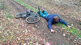 A Dutch cyclist was detained after crossing the Lithuanian border into Belarus