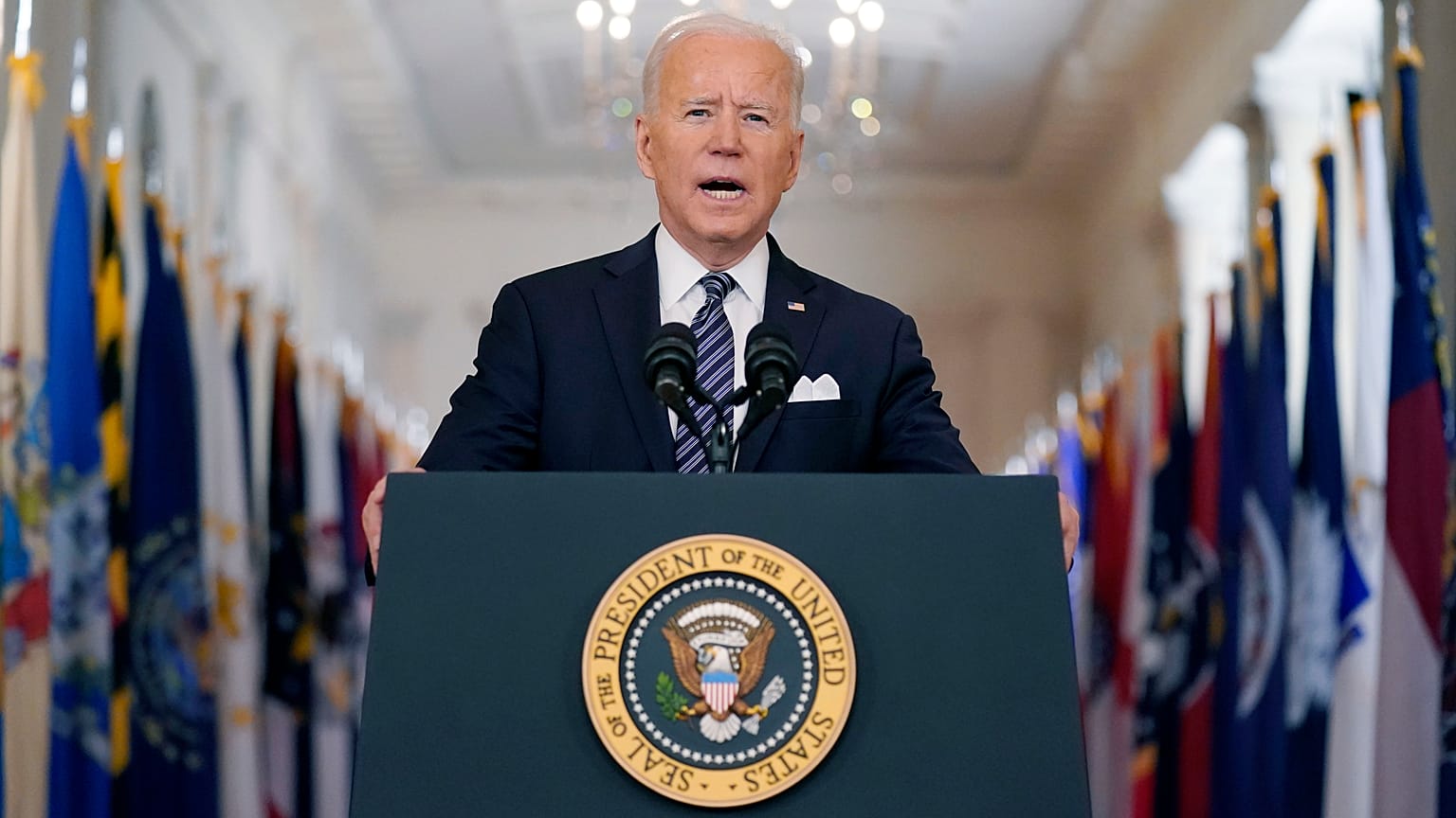 Le président américain Joe Biden