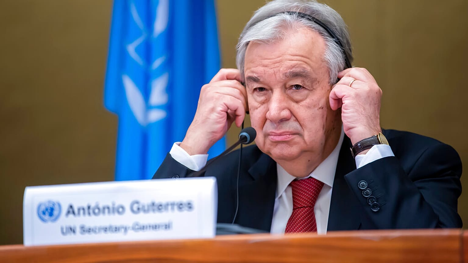 Birleşmiş Milletler (BM) Genel Sekreteri Antonio Guterres