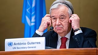 BM Genel Sekreteri Antonio Guterres.