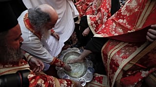 Η ακολουθία του Ιερού Νιπτήρος στα Ιεροσόλυμα