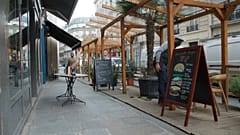 Terrasse parisienne, 29 avril 2021