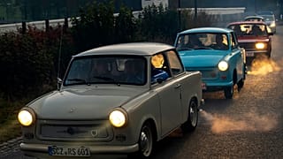 Trabis am 30. Jahrestag des Mauerfalls