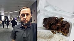 تروفيموف في المطار 