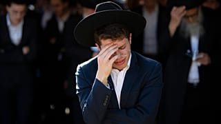 Trauer iin Israel nach tödlicher Massenpanik