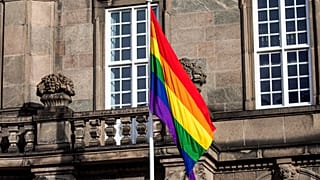 File photo of gay pride flag