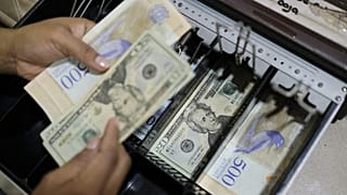 Venezual parası Bolivar ve ABD Doları 