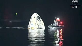 SpaceX Dünya'ya döndü