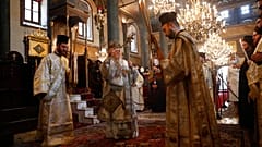İstanbul Patrikhanesi'nde Paskalya ayini
