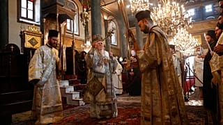 İstanbul Patrikhanesi'nde Paskalya ayini